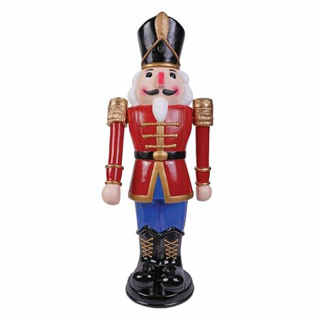 SS COLLECTIBLES 36 in. Animated Nutcracker, Red & Blue SS3577888